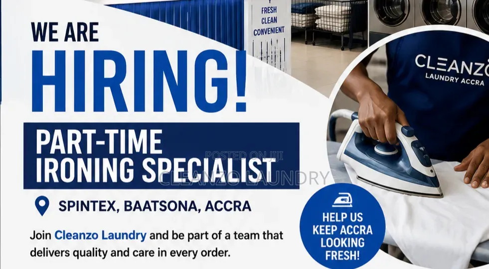 Part-Time Ironing Specialist