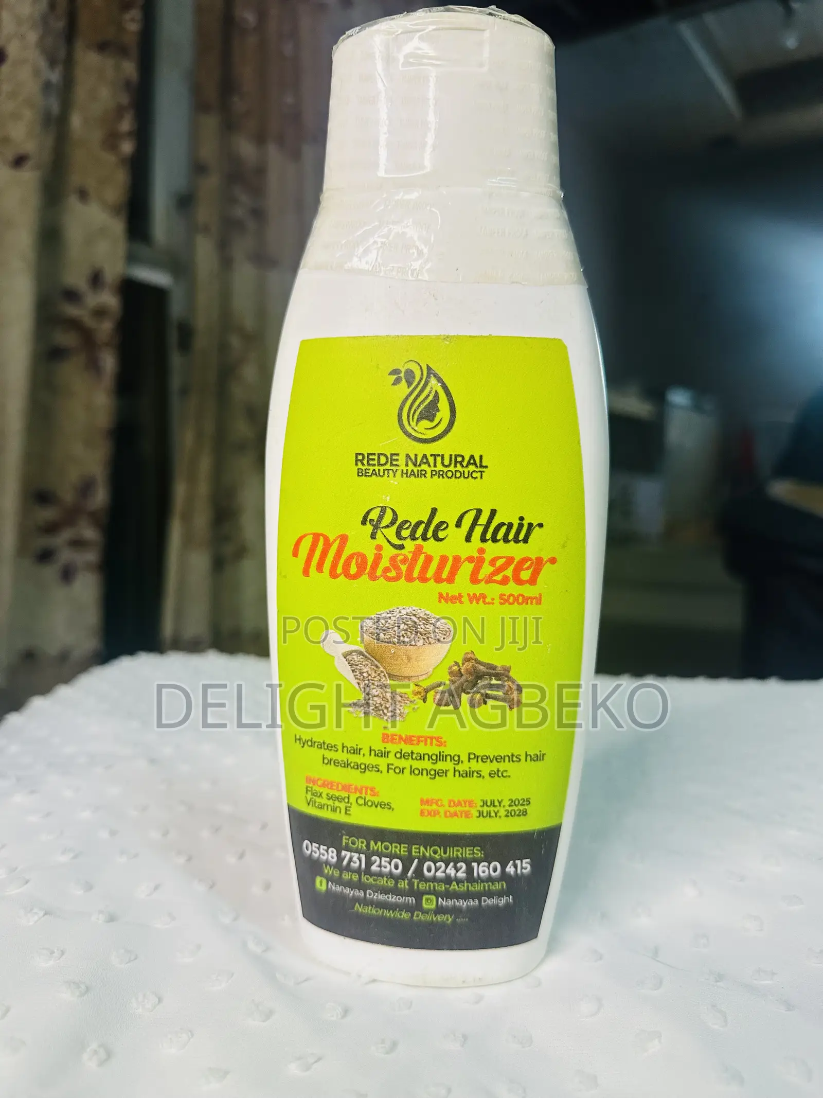 Rede Moisturizing Leave-in Conditioner For Natural Hair