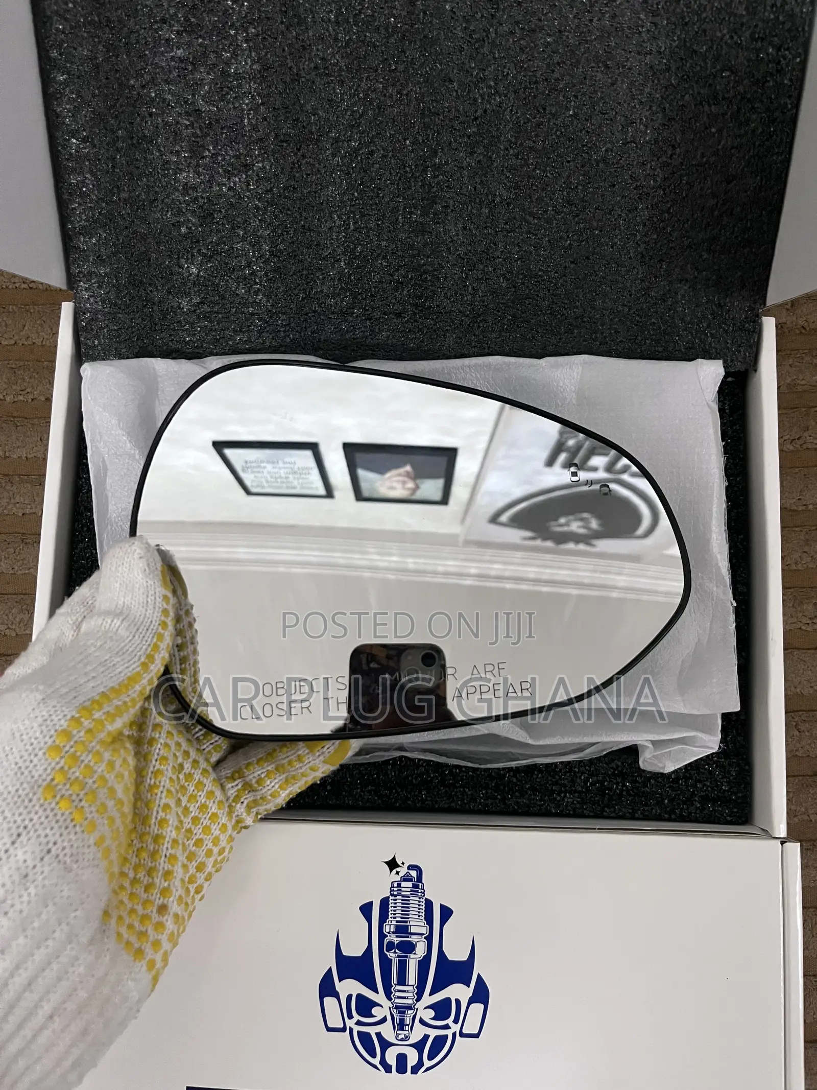Kia K5 Side Mirror Glass With Sensor