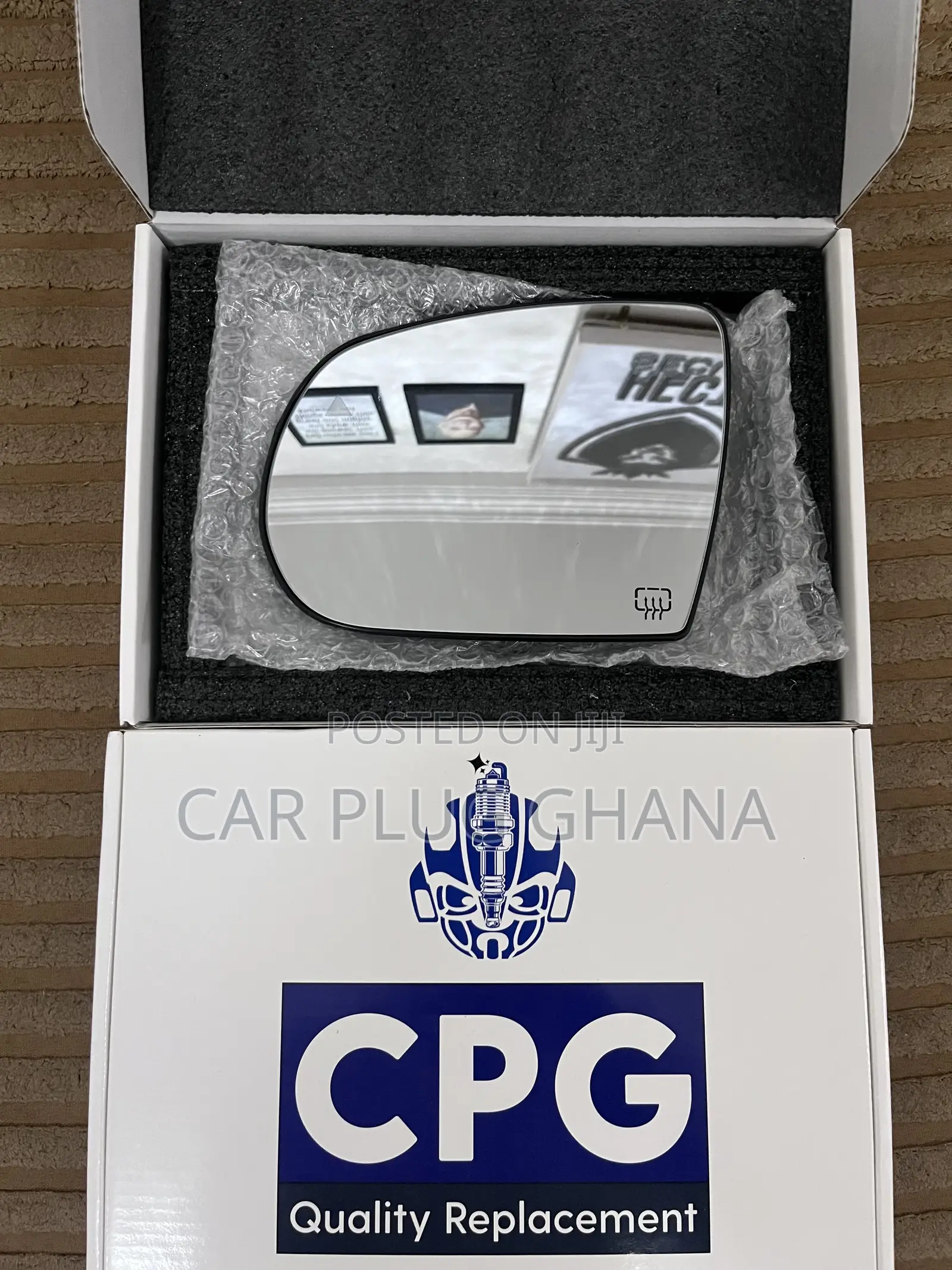 Jeep Cherokee 2016-2024 Side Mirror Glass With Sensor