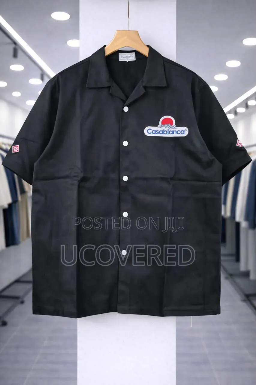 Casablanca Branded Short-Sleeve Shirts