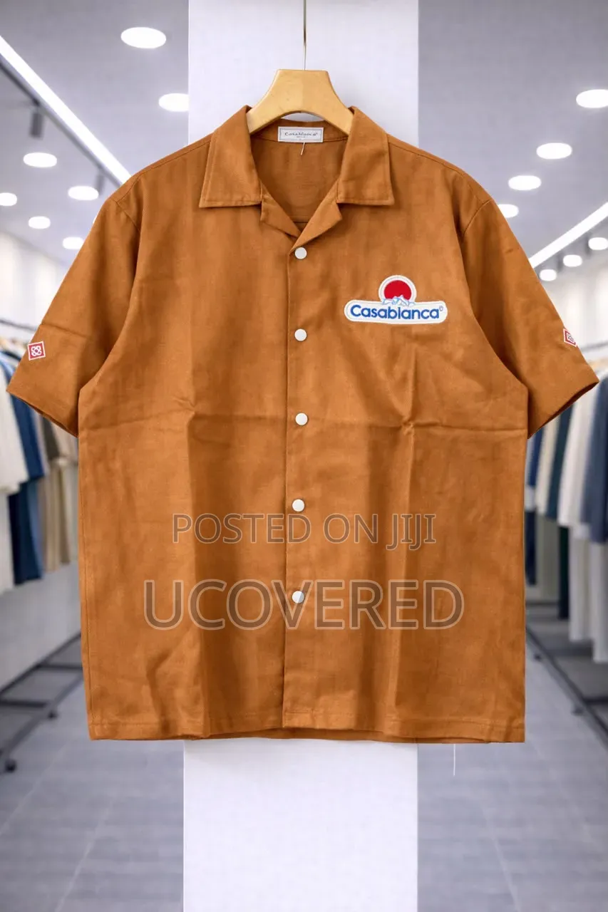 Casablanca Branded Short-Sleeve Shirts