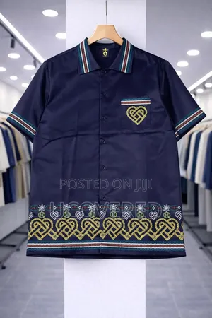 Casablanca Branded Short-Sleeve Shirts