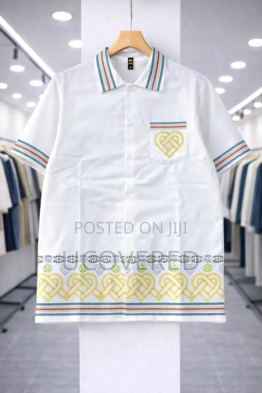 Casablanca Branded Short-Sleeve Shirts