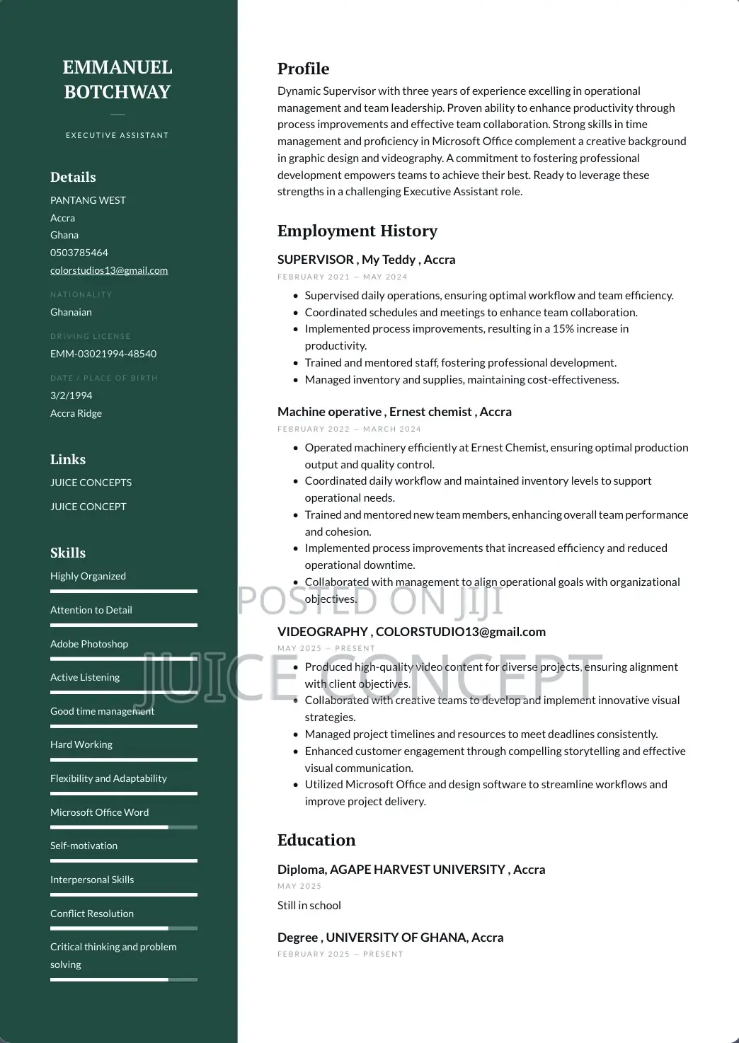It Personel Required