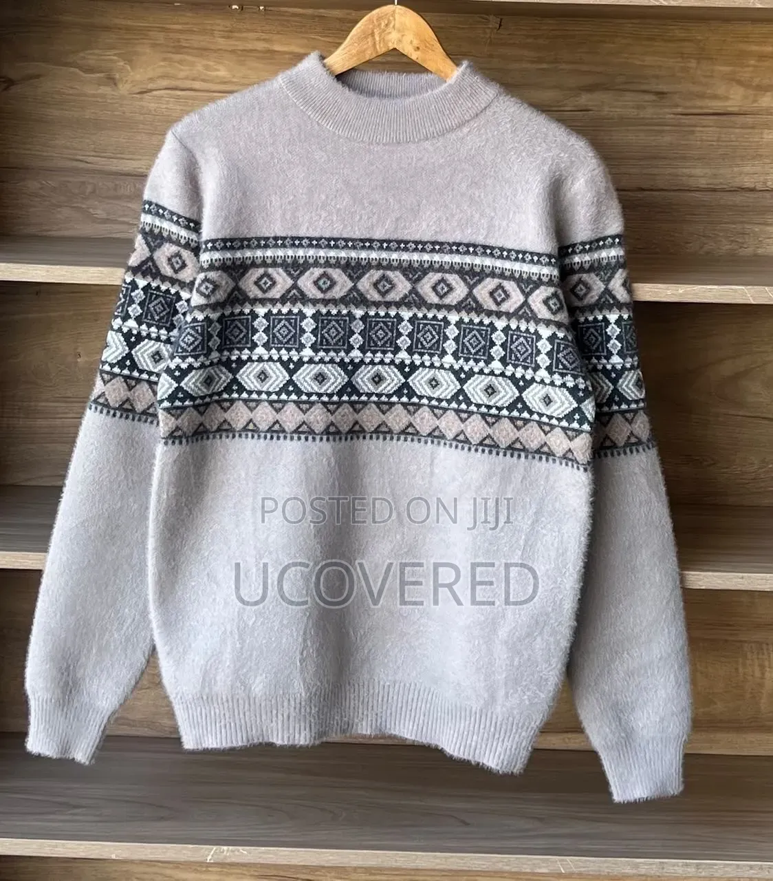 Branded Knit Sweater