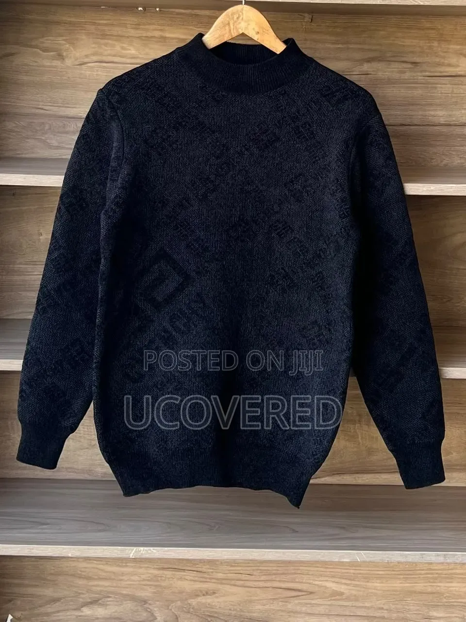 Branded Knit Sweater
