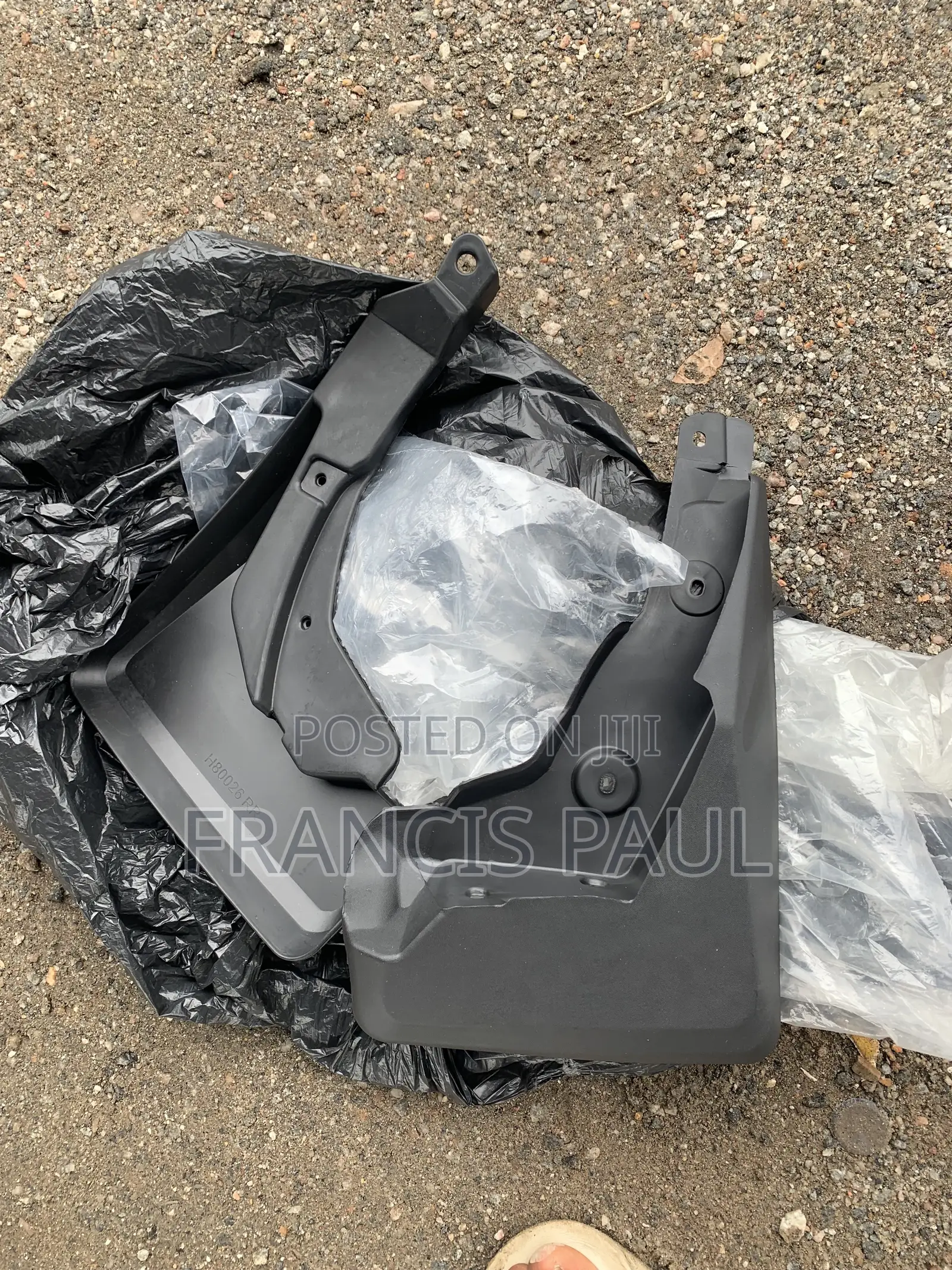 Molded Black Rubber Plastic Splash Guards