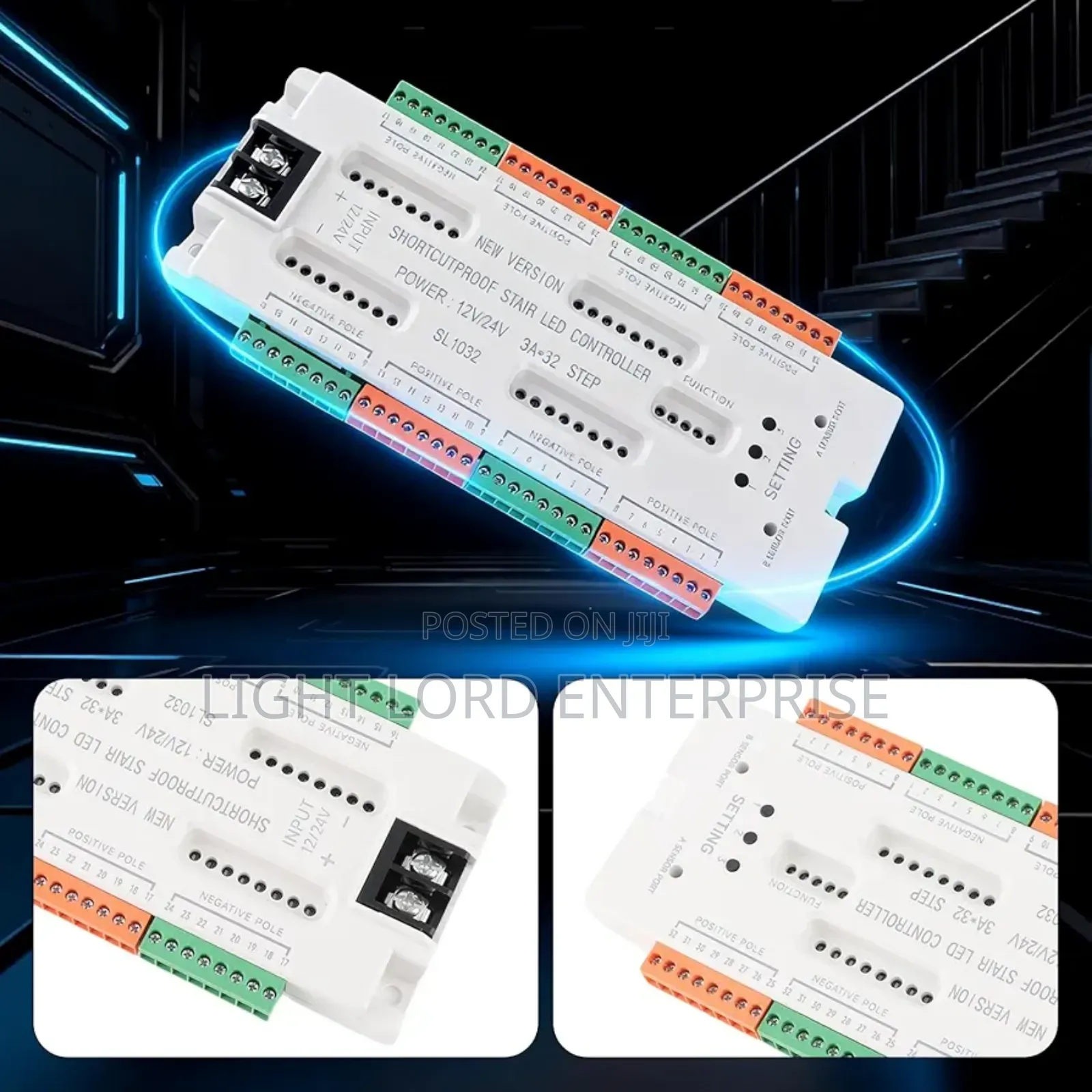 Welcome Ambiance Automated Intelligent Staircase Controller
