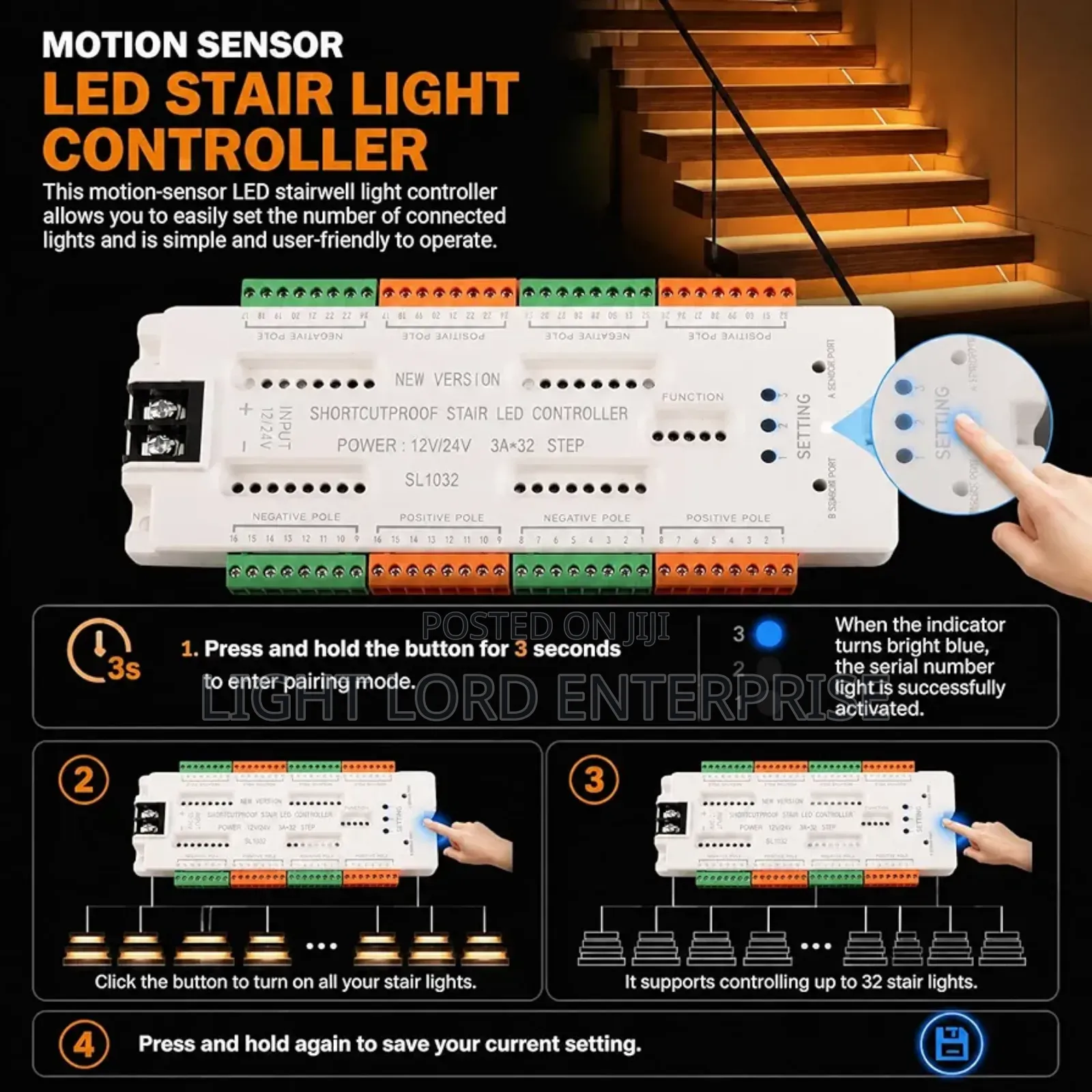Foreign Stairwill Controller