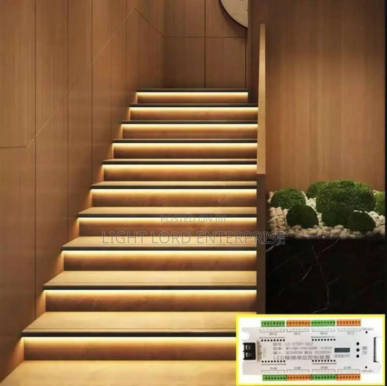 24v Strip Light and Power Supply and Stair Controller