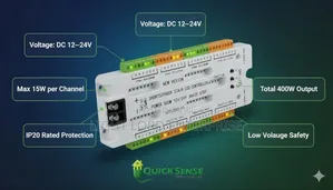 Voltage Dc 12/24v Stair Will Controller
