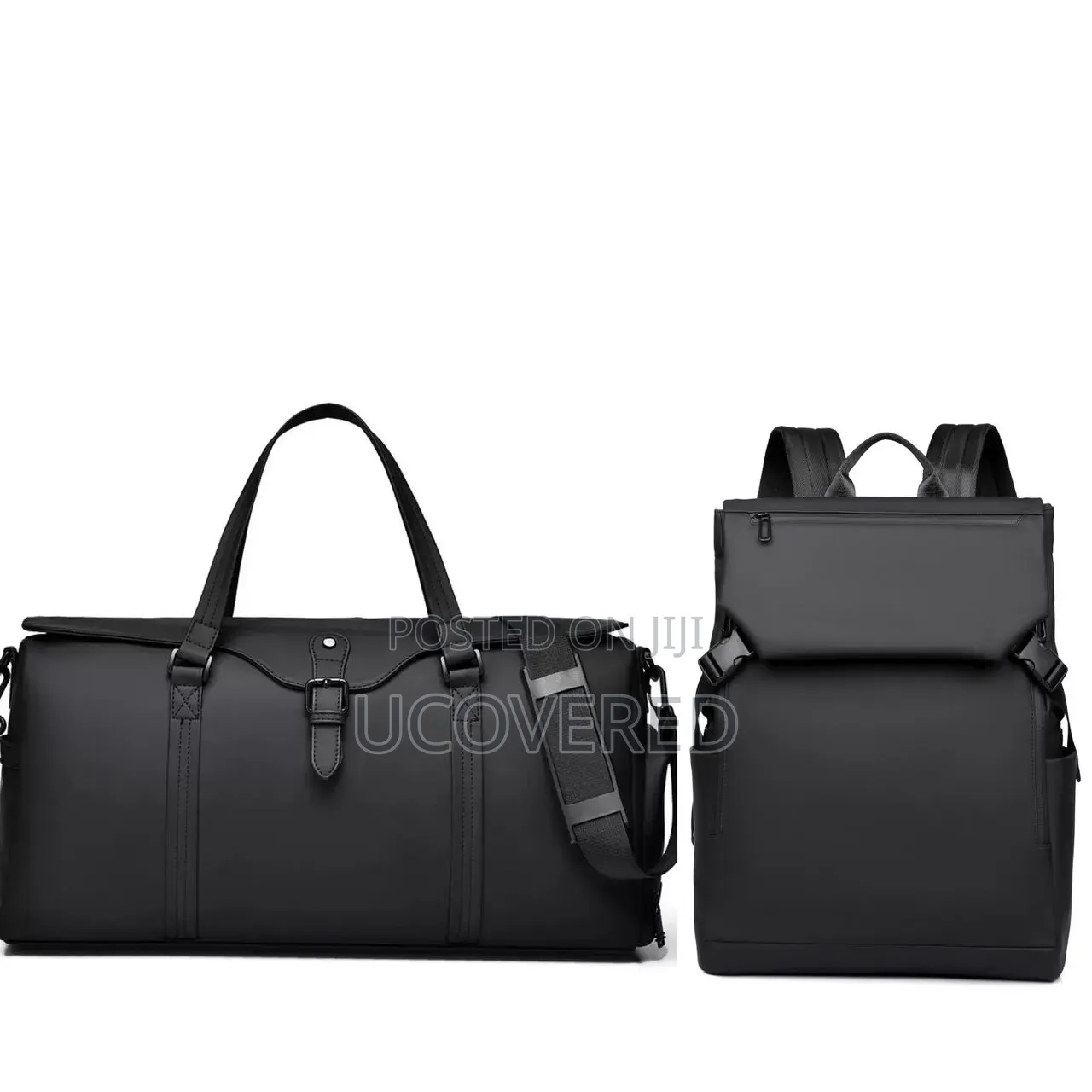 Travel Sets Feature a Minimalist Duffle Bag and Flap-Top Backpack.