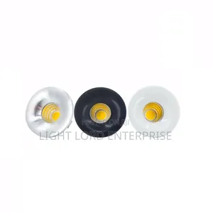 White Body 3watts Spot Light 2colos