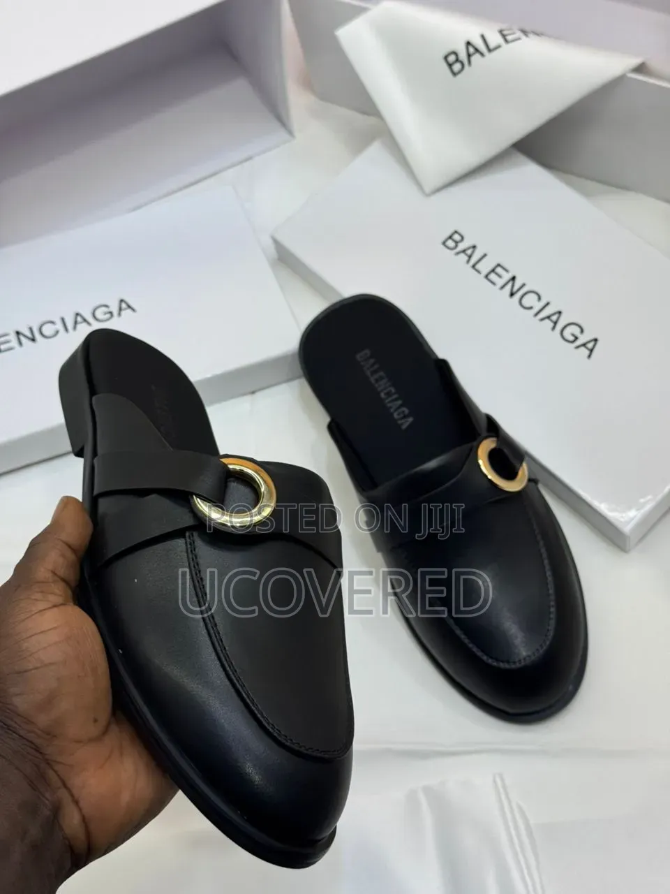 Branded Prominent Slip-on Half Shoes