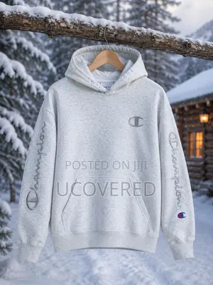 Branded Pullover Hoodie With Script Branding