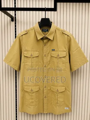 Count Branded Men's Casual Short-Sleeve Shirts