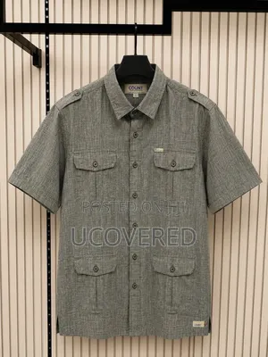 Count Branded Men's Casual Short-Sleeve Shirts