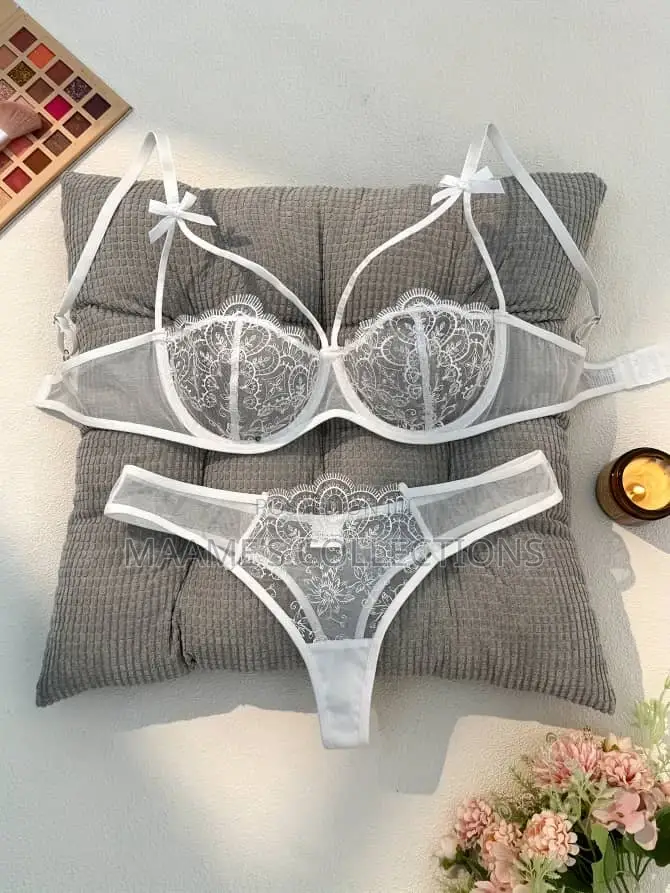 Sexy Lingerie for Women Seamless Lace Bra and Panty Set