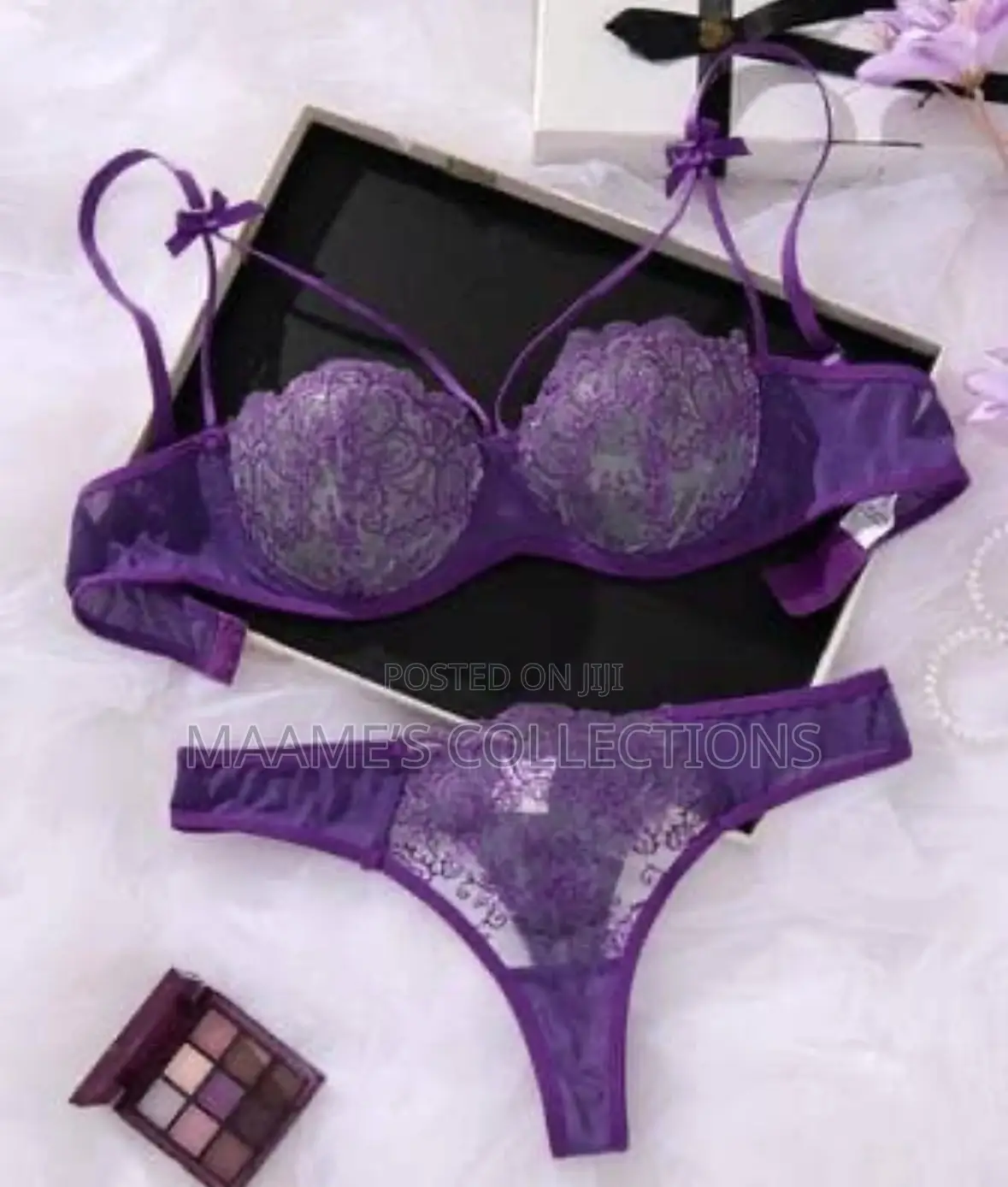 Sexy Lingerie for Women Seamless Lace Bra and Panty Set