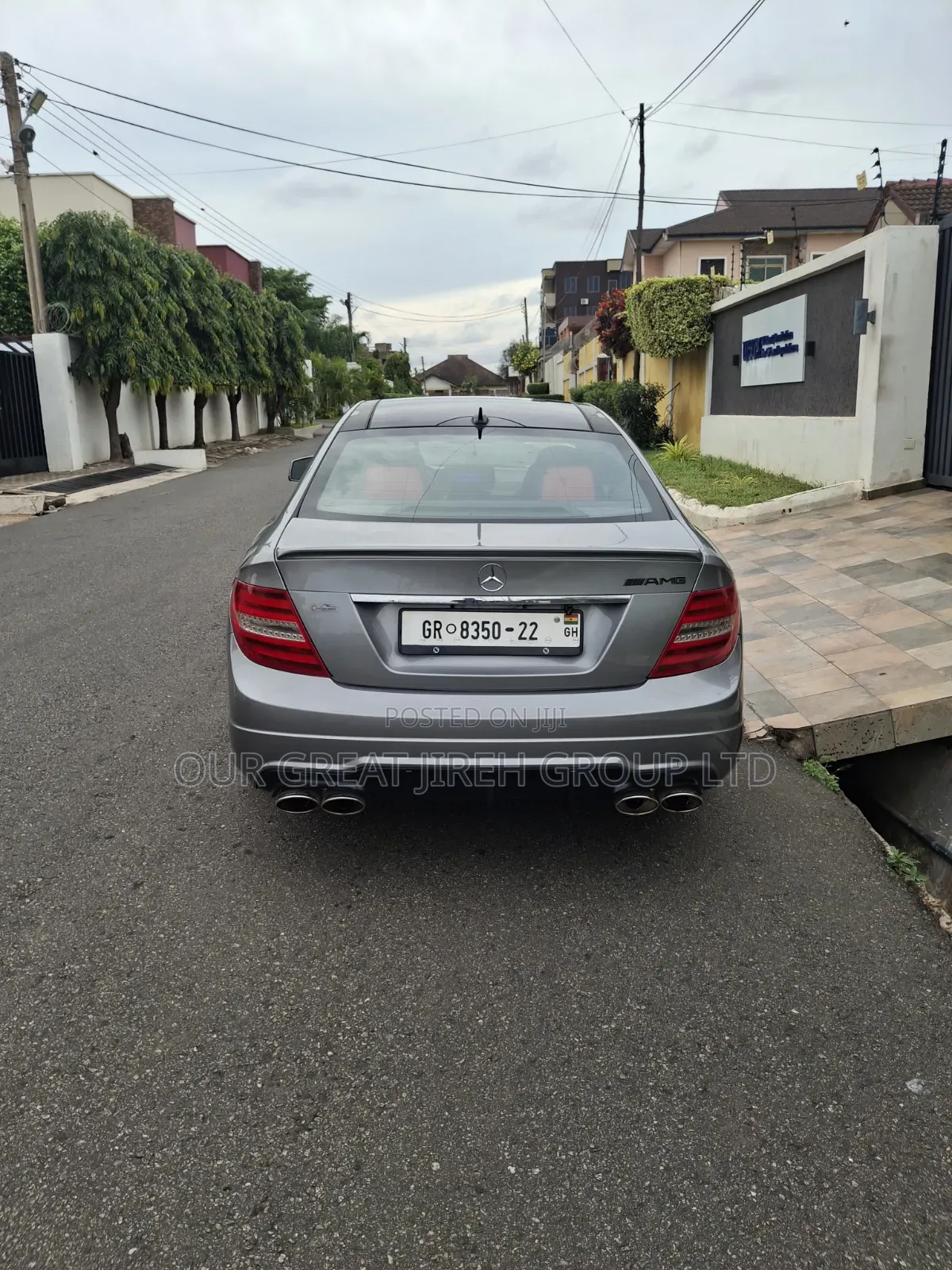 Mercedes-Benz C350 2012 Gray