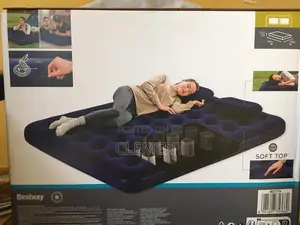 Bestway Queen Size Inflatable Mattress With Pump