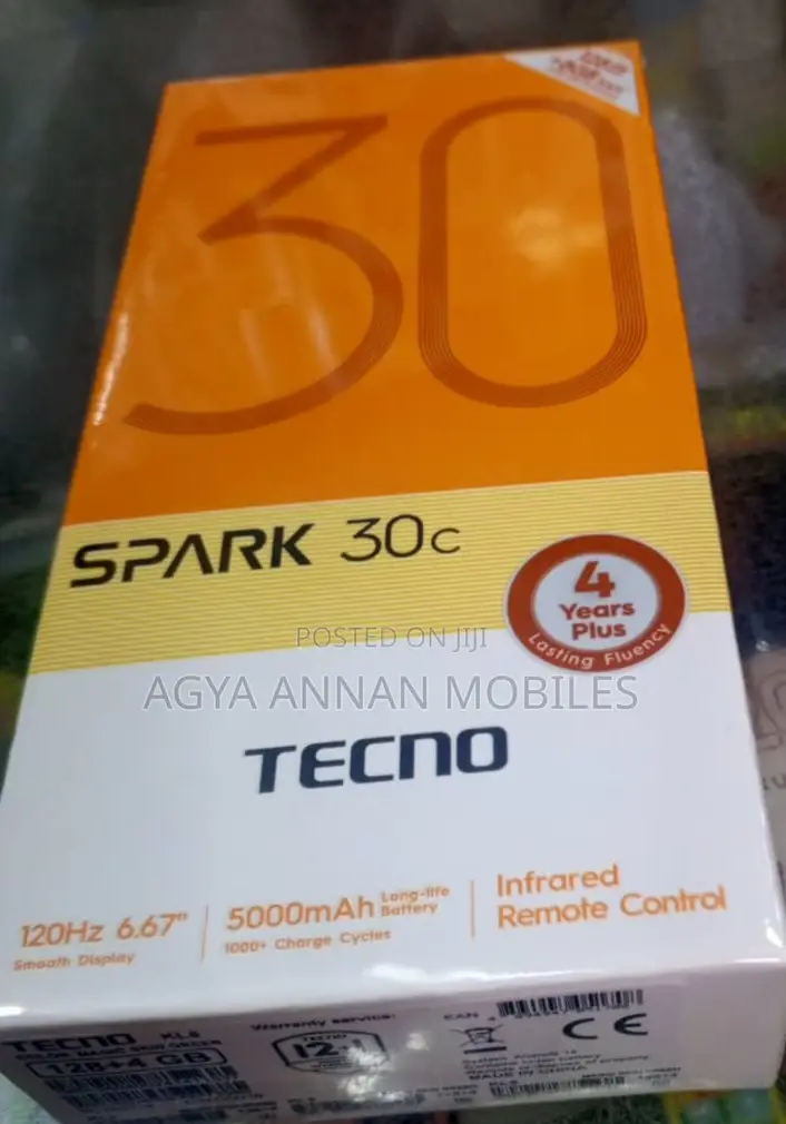 New Tecno Spark 30C 128 GB Gold