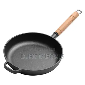 Uncoated Cast Iron Cookware