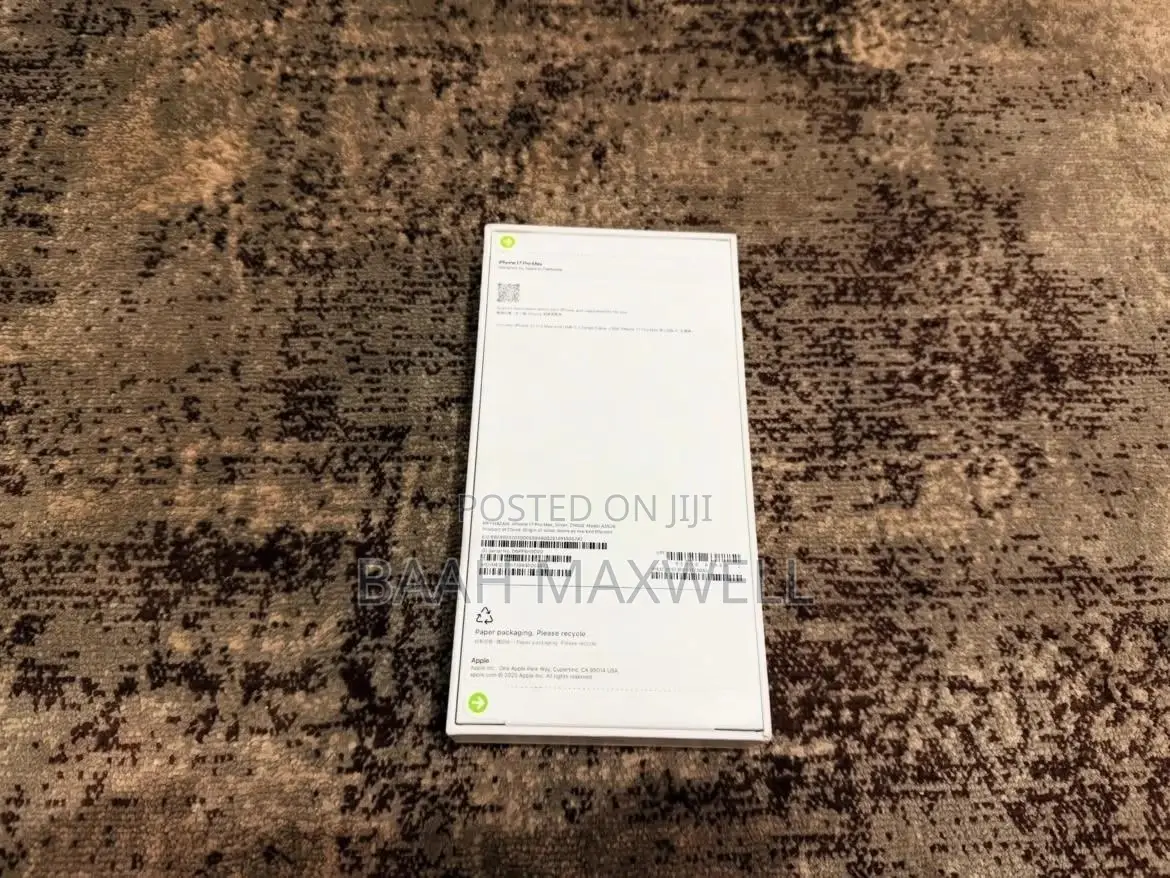 New Apple iPhone 17 Pro Max 512 GB White