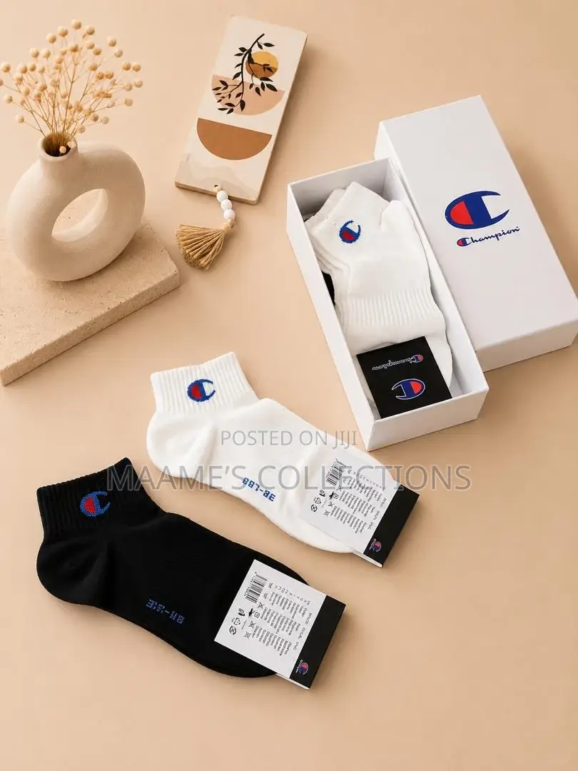 New Branded Socks (5pcs Set in Box)