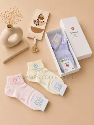 New Branded Socks (5pcs Set in Box)