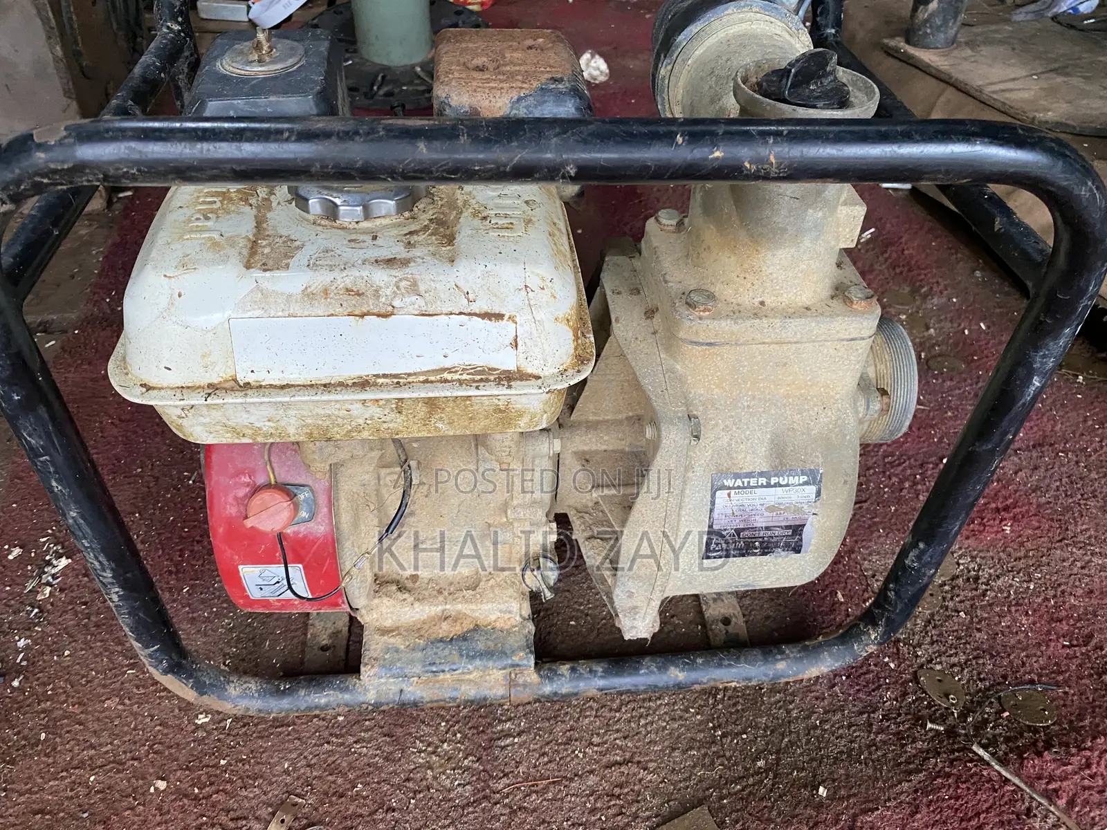 Gasoline-Powered Water Pump