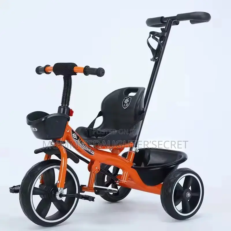 Kids Tricycle With Troller