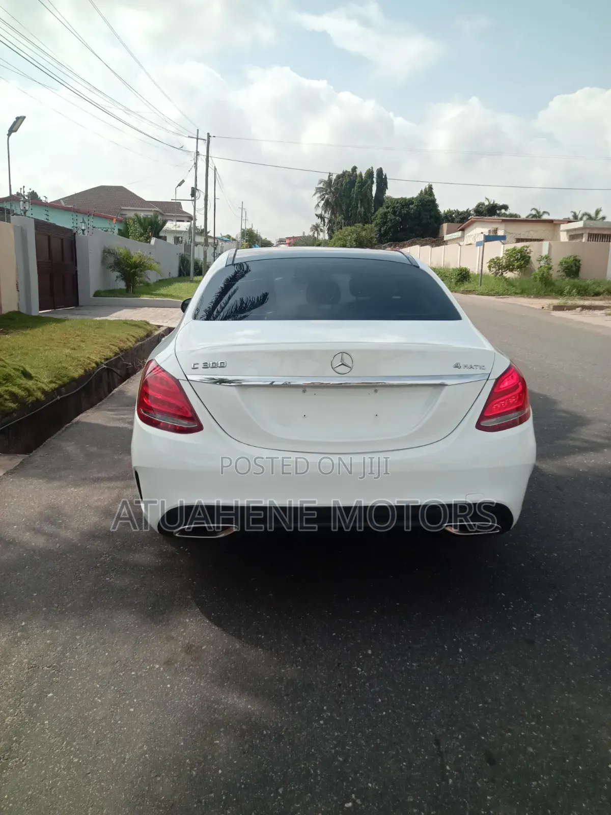 Mercedes-Benz C300 2015 White