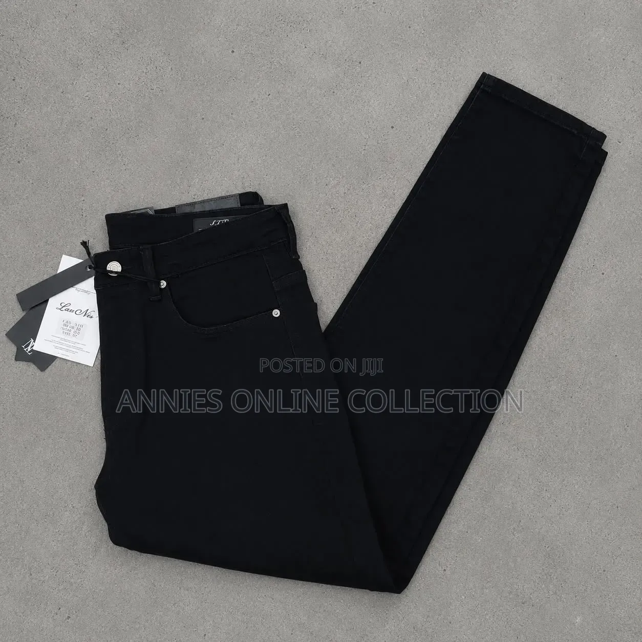 Men Thick Straight Jeans Pants