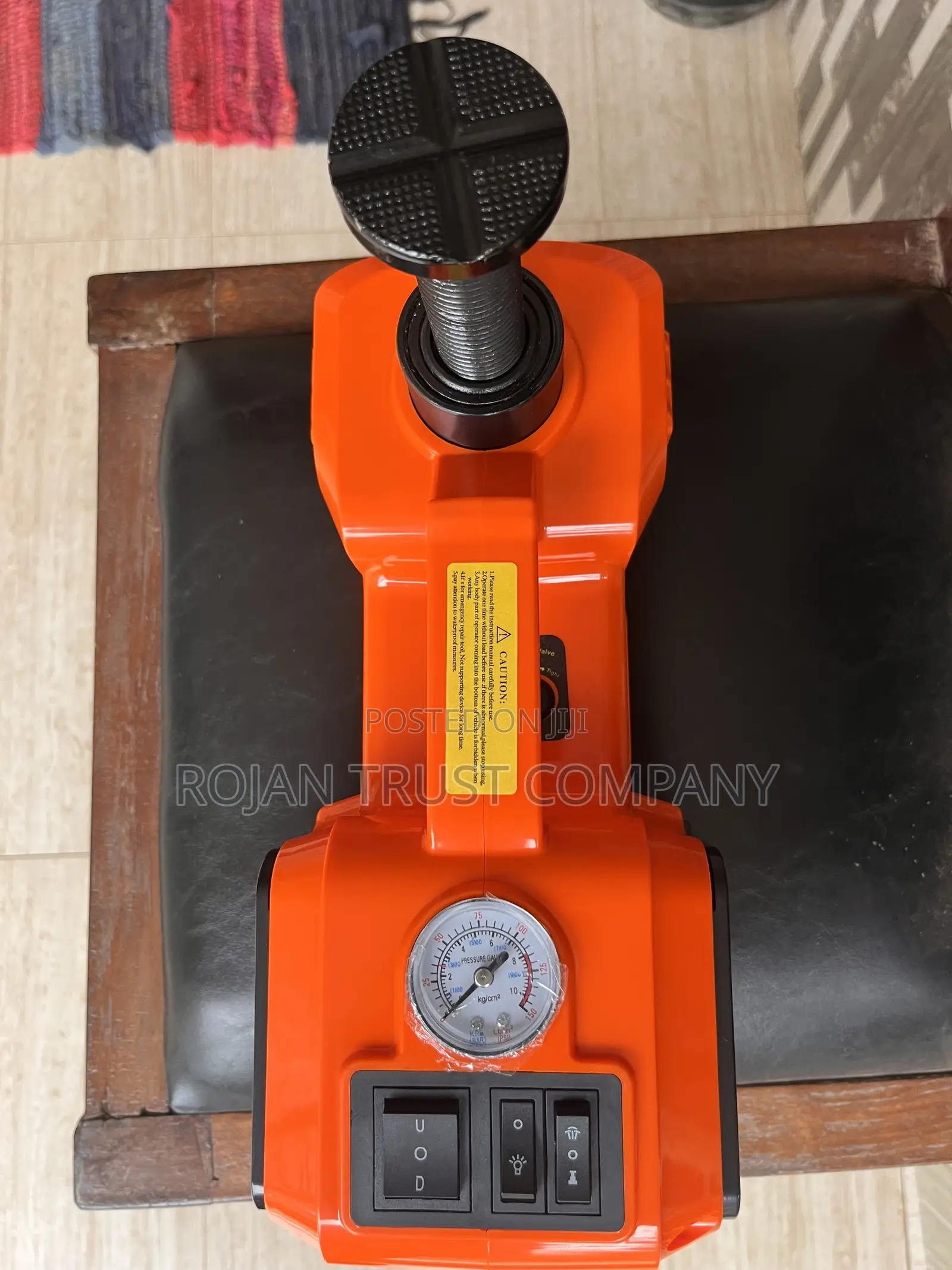5ton Electric Car Jack and Power Wrench + Tyre Inflator Kit