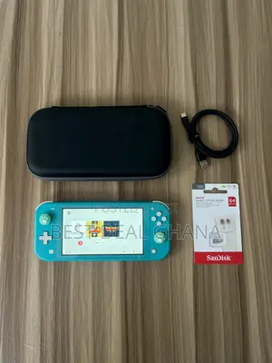 Nintendo Switch Lite With Games and Accessories