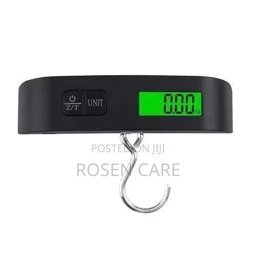 50kg Portable Luggage Scale Weight Travelers Weighing Scale Bag