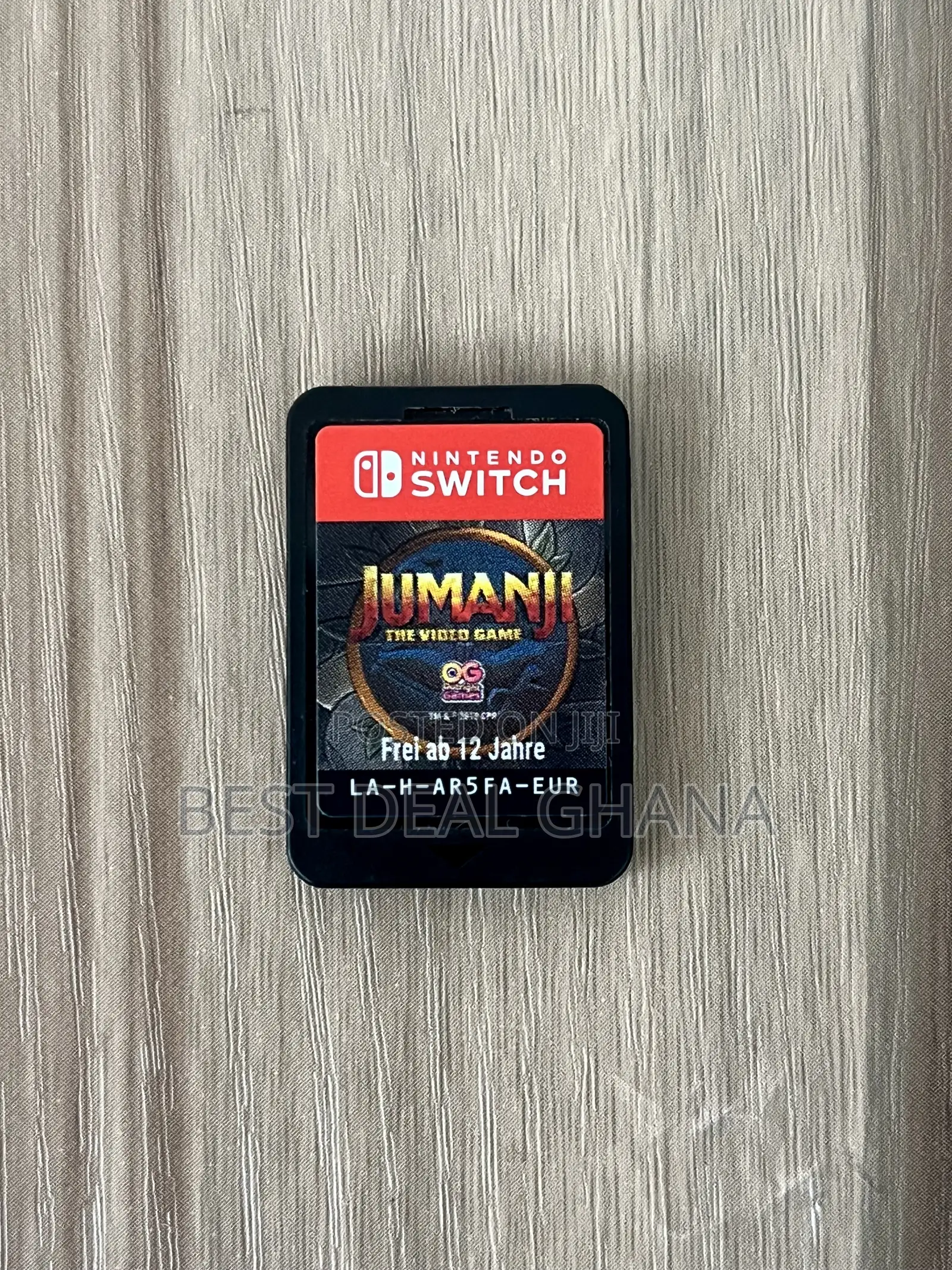Jumanji Nintendo Switch Cartridge