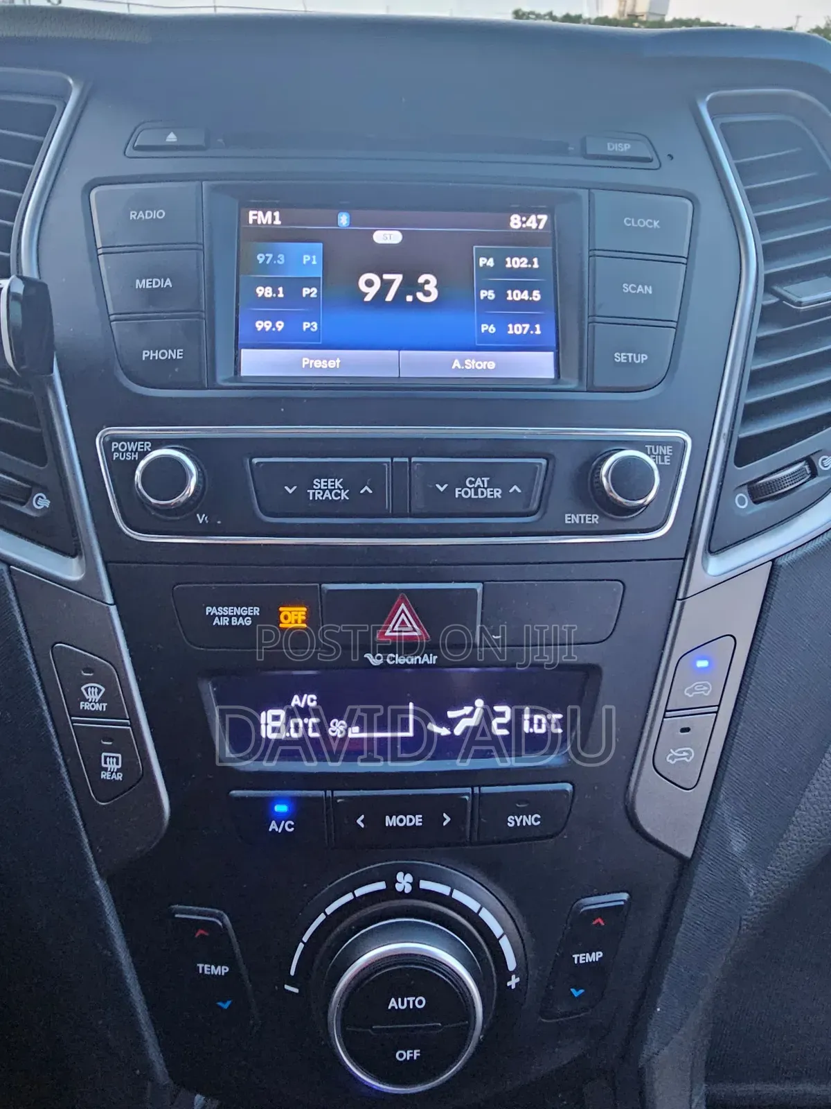 Hyundai Santa Fe Limited Ultimate AWD 2018 Black