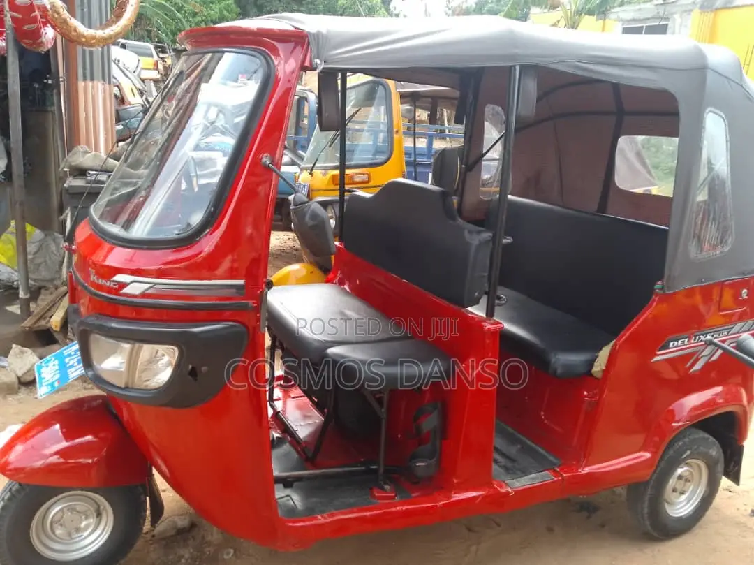 TVS King Deluxe Plus iTouch Start 2024 Red