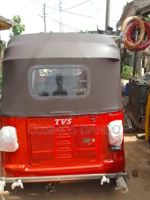 TVS King Deluxe Plus iTouch Start 2024 Red
