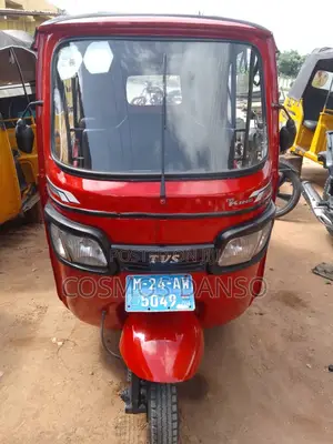 TVS King Deluxe Plus iTouch Start 2024 Red