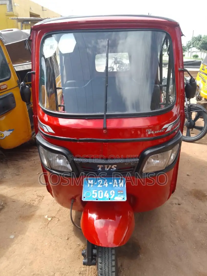 TVS King Deluxe Plus iTouch Start 2024 Red
