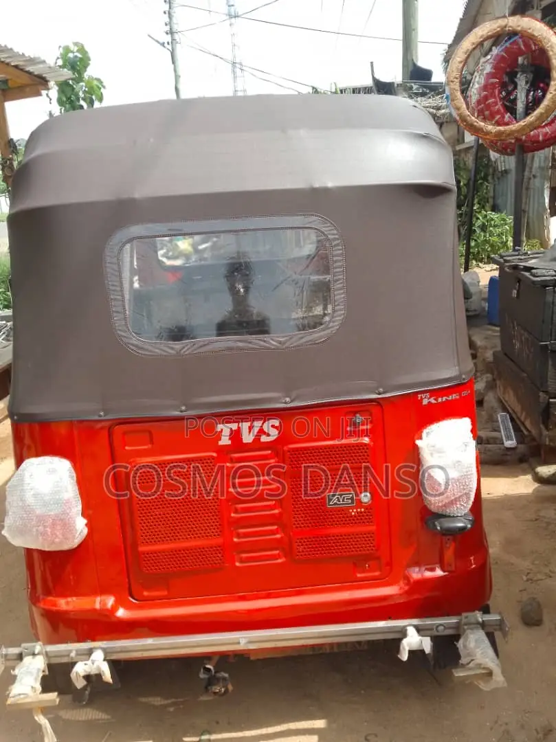TVS King Deluxe Plus iTouch Start 2024 Red