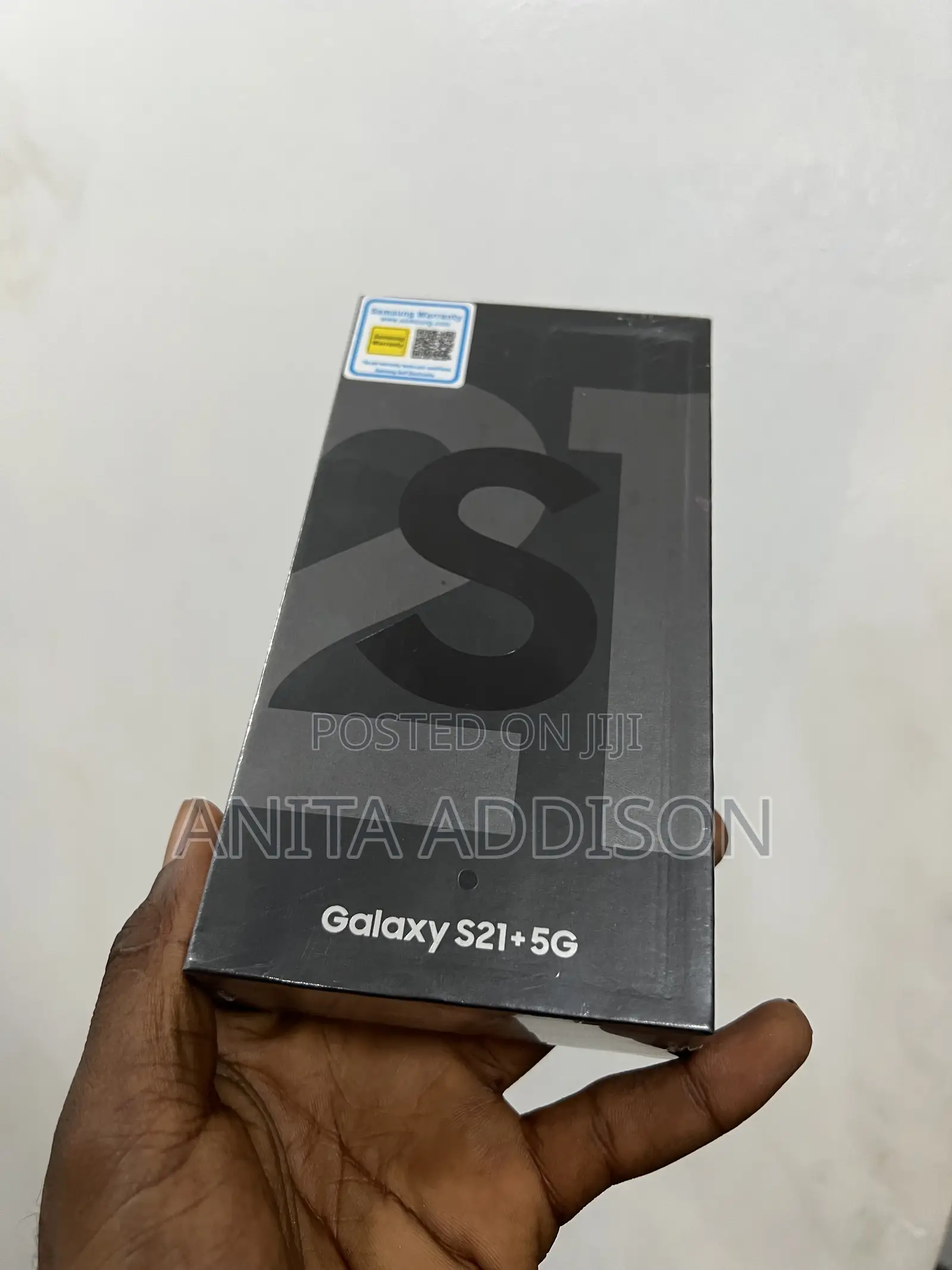 New Samsung Galaxy S21+ 5G 128 GB Black