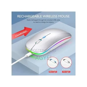 Gueeton Ultrathin Wireless Mouse 2.4g Bluetooth Dual Mode Rechargeable