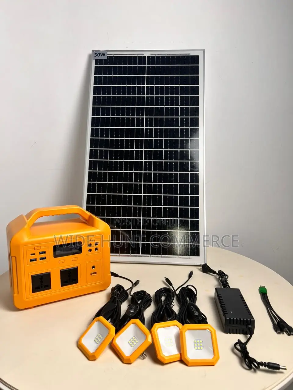 500watt Solar Portable Power Station.