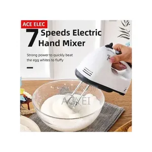 Hand Mixer With 4 Stirrers - He-133 - 260w - White