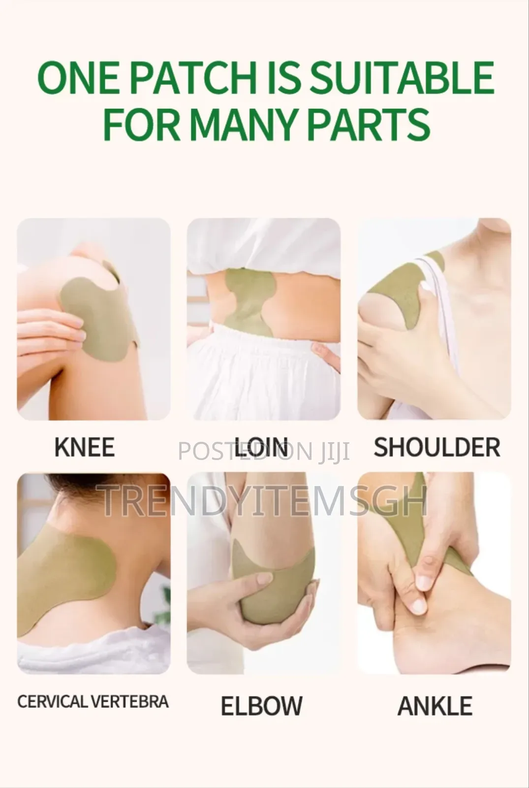 Herbal Health Pain Relief Patches (24pcs)